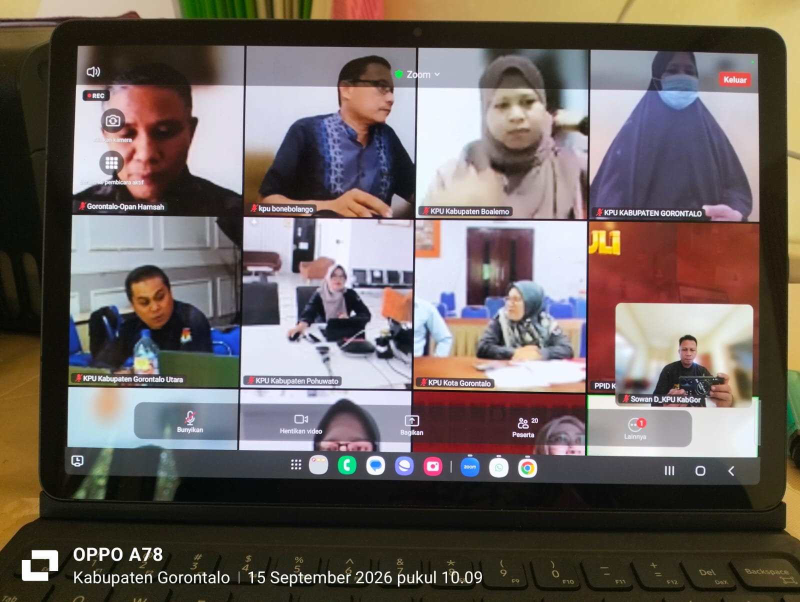 Rapat Evaluasi Pengelolaan E-PPID